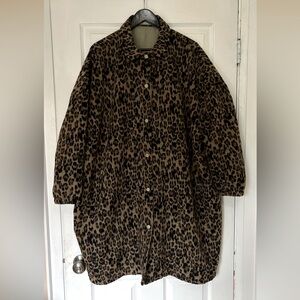 REDSKY leopard print chore jacket